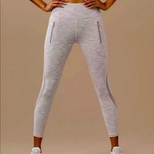 Lululemon Light Grey 7/8 Legging